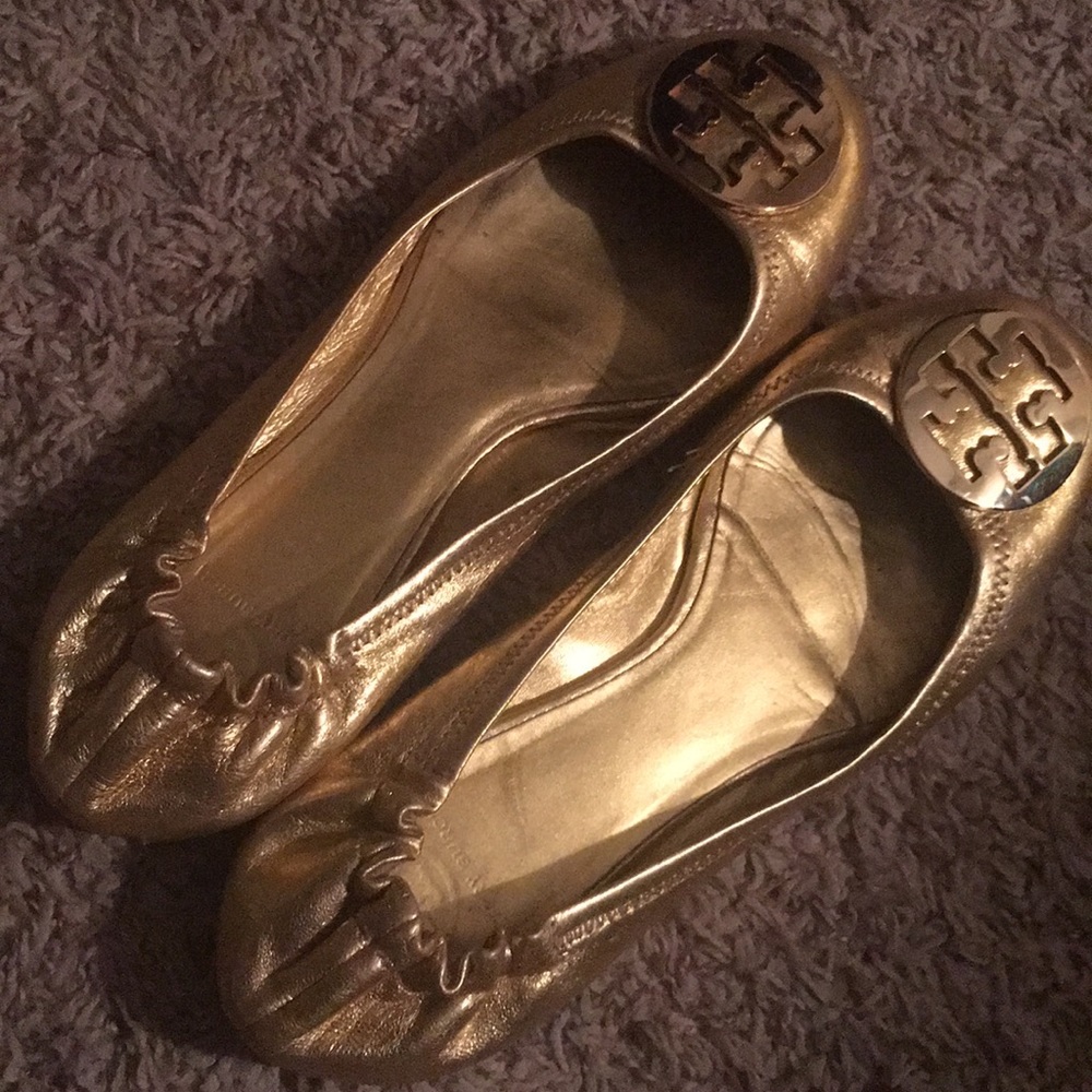 Tory Burch Reva - Metallic Gold